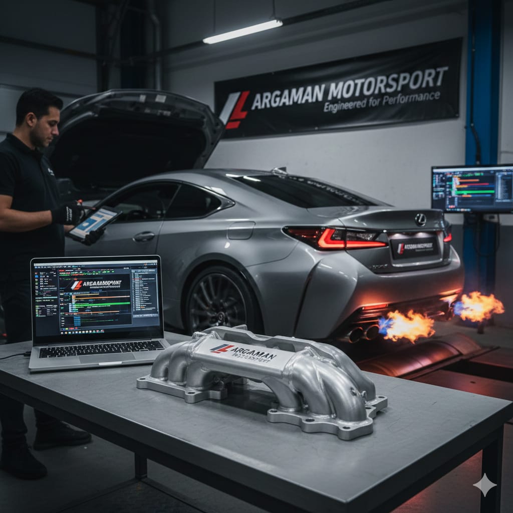 סעפת יניקה משופרת לצד מחשב דיאגנוסטיקה